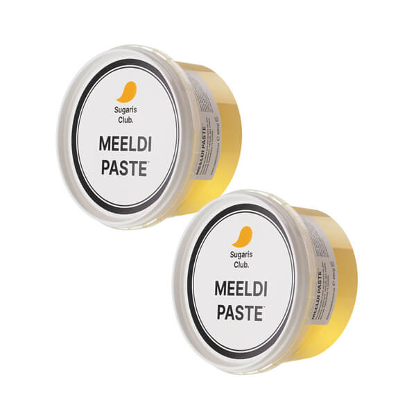 Shoofiller® Duo Meeldi — дві пасти для шугарингу вдома Meeldi від Sugaris Club у вигідному форматі - загальний вид