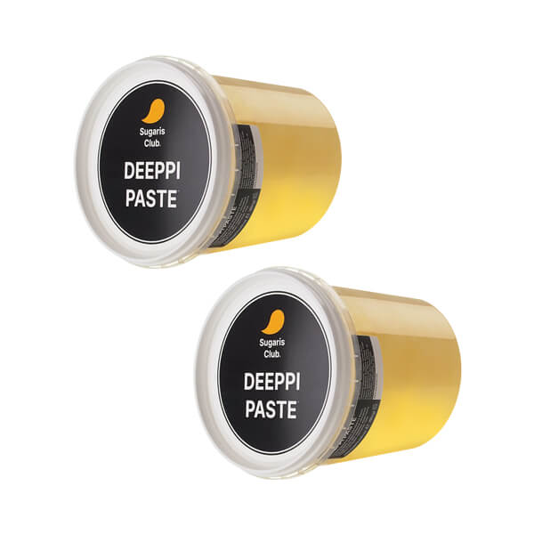 Shoofiller® Original Duo Deeppi — дві пасти для шугарингу вдома Deeppi від Sugaris Club у форматі по 750 г кожна - загальний вид