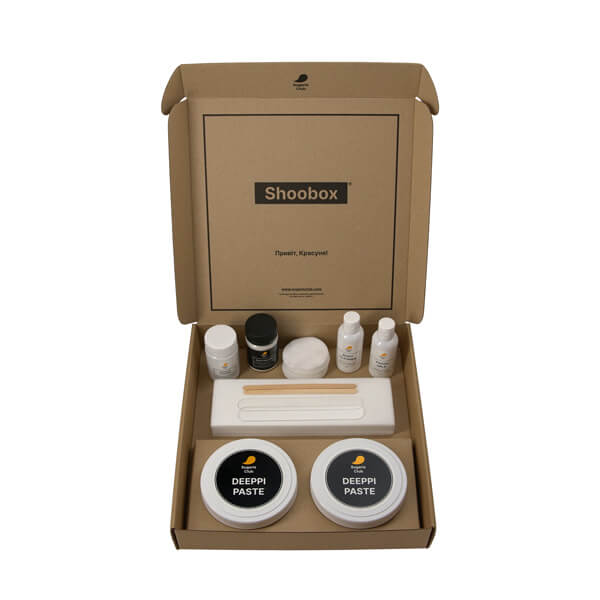 Shoobox® Duo Deeppi — Набір для шугарингу бікіні, пахв та подібного