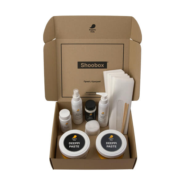 Shoobox® Duo Deeppi — Набір для шугарингу бікіні, пахв та подібного